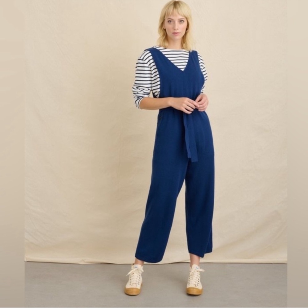NWOT Alex Mill Ollie Blue Overall, Size Large